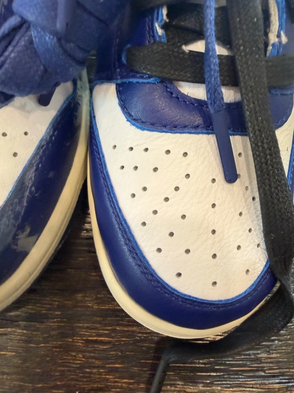 Nike Dunk High Ambush Deep Royal Blue Black White mens size 6.5